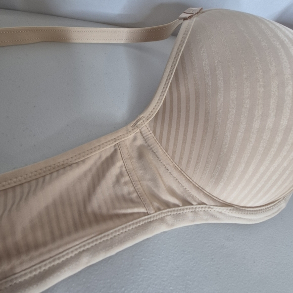 Freya Idol Underwire Moulded Balcony Seam Free T-Shirt Bra in Nude - Size 38C - Picture 11 of 16
